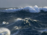 Large Waves Characterize the Southern Ocean Surrounding Antarctica Photographic Print by Maria Stenzel
