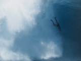 Body Surfer Catches a Huge Wave Photographic Print by Robert Madden