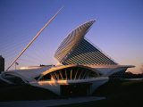 Le musée d'art de Milwaukee au crépuscule Photographie