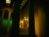 An Interior View of the Lincoln Memorial Photographic Print by Scott Sroka