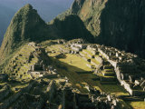 Elevated View of Machu Picchu Photographie par W. Robert Moore