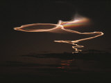 Aurorae Borealis Illuminates the Arizona Night Sky Photographic Print by Joel Sartore