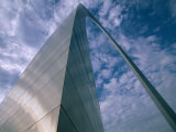 Looking Upwards at the Saint Louis Arch Fotografie-Druck von Medford Taylor