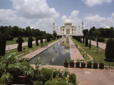 The Taj Mahal in Agra, the Final Resting Place of Shah Jahan, Fifth Mogul Emperor of India Photographic Print by James P. Blair