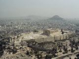 An Elevated View of the Parthenon, Temple of Athena Photographie par James P. Blair