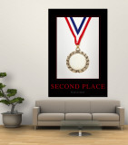 Second Place Wandgemälde