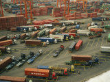 Hong Kong Cargo Terminal Lámina fotográfica por Eightfish