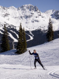 Cross Country Skiing in a Scenic Location Photographic Print by Taylor S. Kennedy