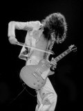 Jimmy Page Limitierte Auflage auf Leinwand von Richard E. Aaron