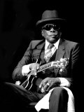 John Lee Hooker Limited Edition on Canvas by Richard E. Aaron