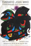 Fundacio Joan Miro 1976 Reproductions pour les collectionneurs par Joan Miró