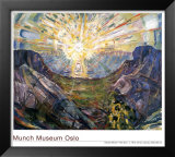 The Sun, 1912 Prints by Edvard Munch