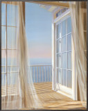 Sea Breeze I Framed Canvas Print by Carol Saxe