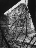 Barbed Wire Which Separates East and West Berlin Photographic Print by Paul Schutzer