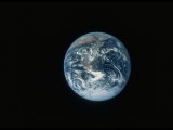 Full Earth as Seen from Space Aboard the Apollo 17 Photographic Print