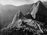 Ancient Incan City of Machu Picchu Photographie