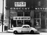 Store Sign Reads, 
