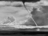 Funnel Cloud of a Tornado High in the Andes Mountains Premium Photographic Print by Bill Ray