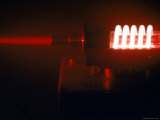 Illuminated Coils of Projector Used to Create Laser Light Premium Photographic Print by Fritz Goro Illuminated Coils of Projector Used to Create Laser Light Premium Photographic Print by Fritz Goro