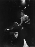 Sen. Robert Kennedy Sprawled Semiconscious in Own Blood on Floor After Being Shot in Brain and Neck Premium Photographic Print by Bill Eppridge