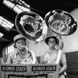 WACs Playing Tubas in Band Photographic Print by Marie Hansen
