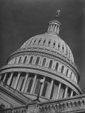 Exterior View of the Dome of the Us Capitol Building Photographie par Margaret Bourke-White