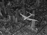 Aerial View of a DC-4 Passenger Plane Flying over Midtown Manhattan Lámina fotográfica por Margaret Bourke-White Aerial View of a DC-4 Passenger Plane Flying over Midtown Manhattan Lámina fotográfica por Margaret Bourke-White