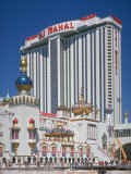 Exterior of Real Estate Tycoon Donald Trump's Taj Mahal Hotel and Casino Premium Photographic Print by Ted Thai