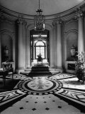 Entrance Foyer to Residence of Ambassador Laurence A. Steinhardt, Used For Greeting Guests Premium Photographic Print by Nat Farbman