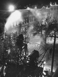 Machines Making Snow and Wind on Set of the Movie "It's a Wonderful Life" Photographic Print by Martha Holmes
