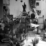 Painter Georges Braque's Studio Photographic Print by David Scherman