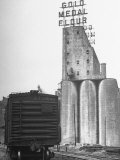 Exterior View of the Gold Medal Flour Mill Premium Photographic Print by Wallace Kirkland