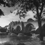 Lovely 14th Century Bridge Still Used For Pedestrians Photographic Print by Hans Wild