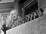 Judge George Anderson, Toasting Fifteen Finalists in Martini Contest Premium Photographic Print by Francis Miller