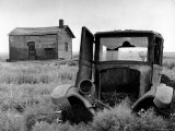 Abandoned Farm in Dust Bowl Photographic Print by Alfred Eisenstaedt