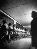 Hotel Switchboard and Telephone Operators Working at the Hilton Hotel Premium Photographic Print by Ralph Crane