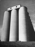 Large Grain Elevator Terminal Called the Commander Premium Photographic Print by Gordon Coster