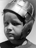 Jim Petersen, 8, Plays Football in the Young America League For Kids Premium Photographic Print by Alfred Eisenstaedt