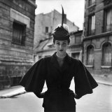 Woman Modeling a Full Sleeved Suit Photographie par Gordon Parks
