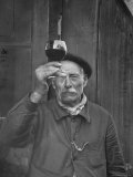 French Vintner Showing the Proper Wine Tasting Technique Premium Photographic Print by Thomas D. Mcavoy French Vintner Showing the Proper Wine Tasting Technique Premium Photographic Print by Thomas D. Mcavoy