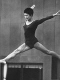 Gymnastics Competition in Japan Premium Photographic Print by Larry Burrows