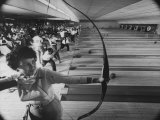 Fresno's Sunnyside Bowl Bowling Alley Photographic Print by J. R. Eyerman