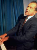 Presidential Nominee Richard Nixon the Day After His Acceptance Speech at Key Biscayne Premium Photographic Print by Arthur Schatz