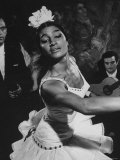 Dancer Maria Albaicin, Dancing Flamenco at Corral de La Moreria Premium Photographic Print by Loomis Dean