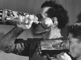 Bavarian Beer Drinkers Premium Photographic Print by Stan Wayman