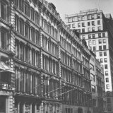 Building on Worth Street Constructed For Textile Workers in 1869 Photographic Print by Walker Evans