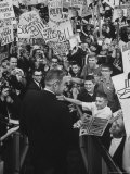 Governor William W. Scranton, De-planing at GOP Convention Premium Photographic Print by John Loengard
