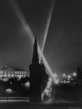 Kremlin Lighted During Party of Congress For Delegates During Their Visit Photographic Print by Howard Sochurek