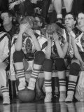 Girl's Basketball Premium Photographic Print by Francis Miller