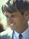 Presidential Contender Bobby Kennedy During Campaign Photographie par Bill Eppridge